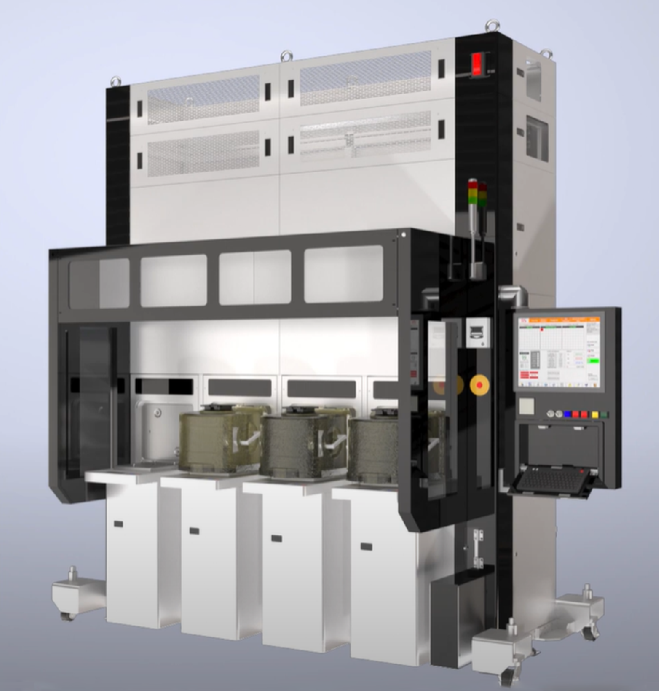 斯达普五相系列驱动器在半导体行业上下料工位上的应用